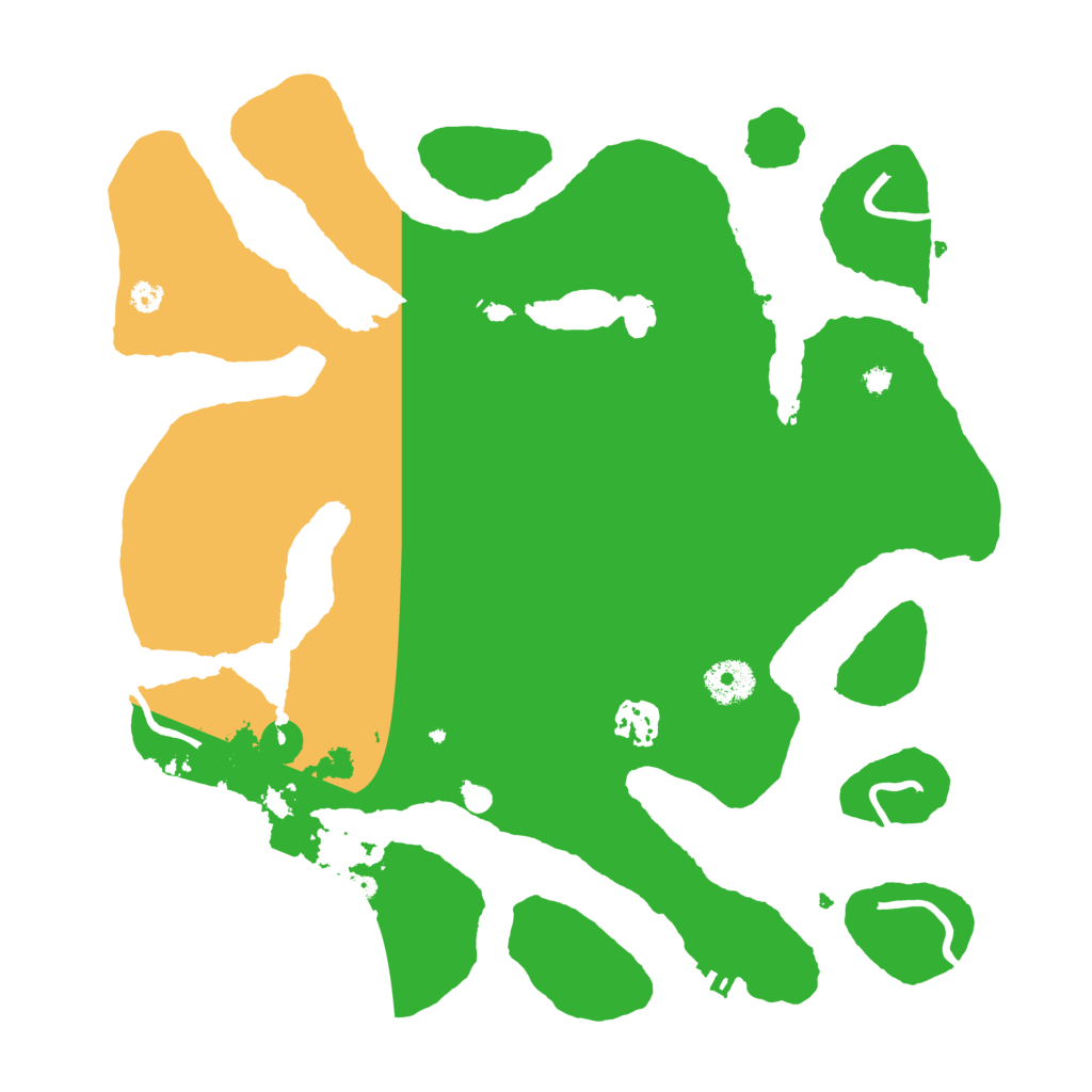 Biome Rust Map: Procedural Map, Size: 3500, Seed: 563452