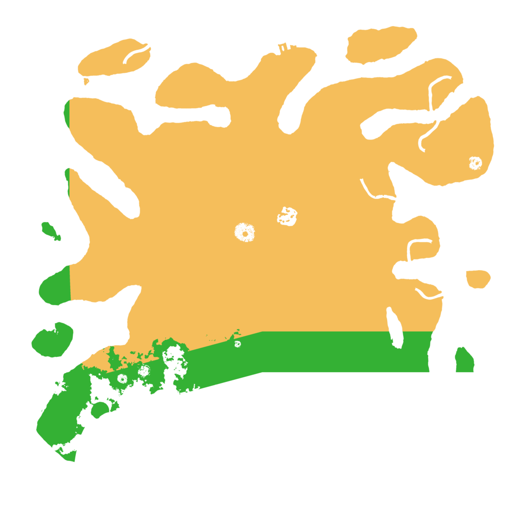 Biome Rust Map: Procedural Map, Size: 4000, Seed: 468473