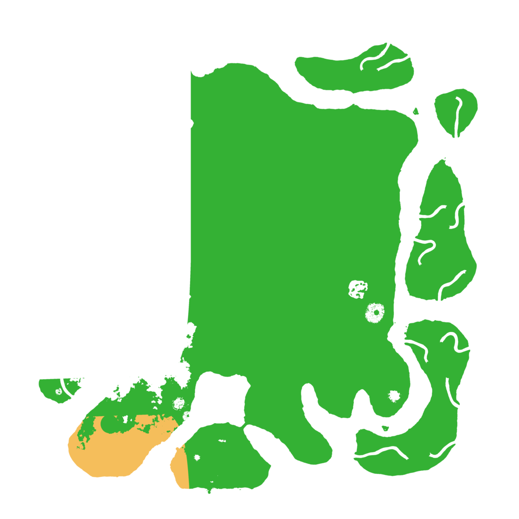 Biome Rust Map: Procedural Map, Size: 4000, Seed: 273123