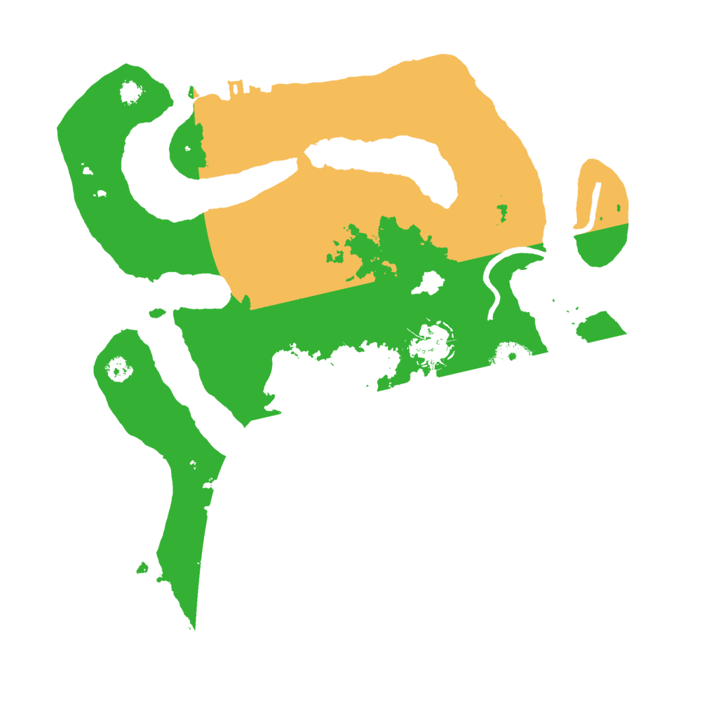 Biome Rust Map: Procedural Map, Size: 3000, Seed: 742813