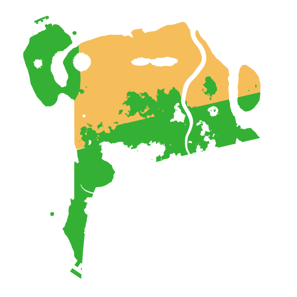 Biome Rust Map: Procedural Map, Size: 3000, Seed: 742813