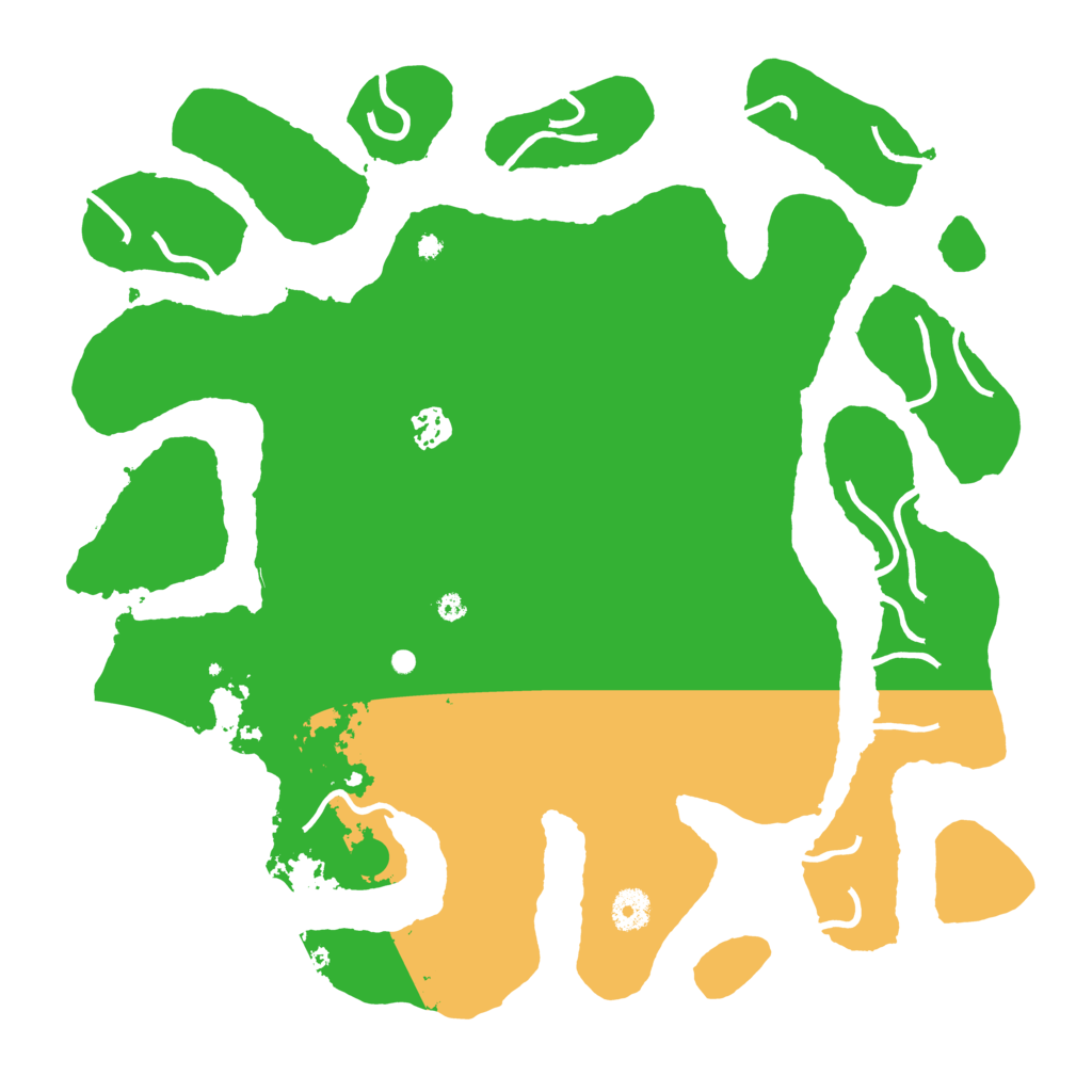 Biome Rust Map: Procedural Map, Size: 4000, Seed: 200952