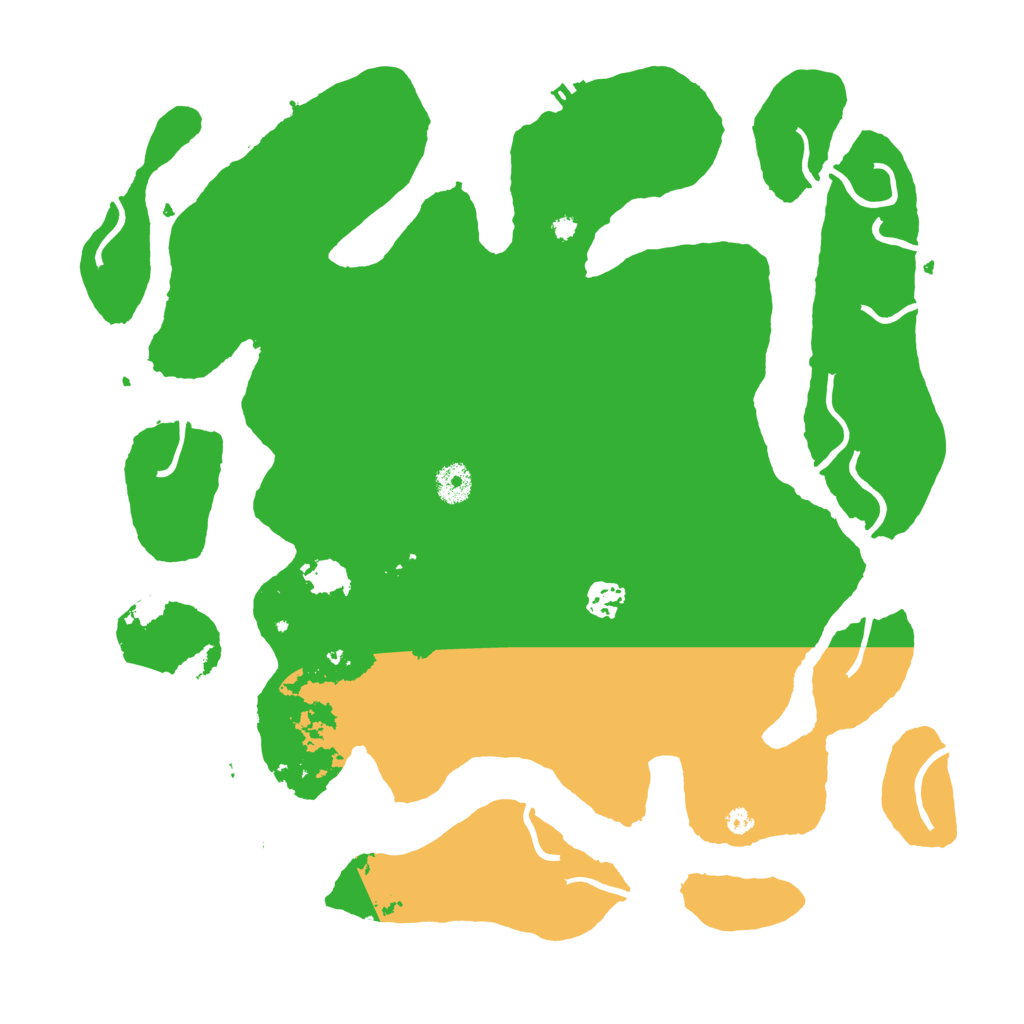 Biome Rust Map: Procedural Map, Size: 4000, Seed: 871594