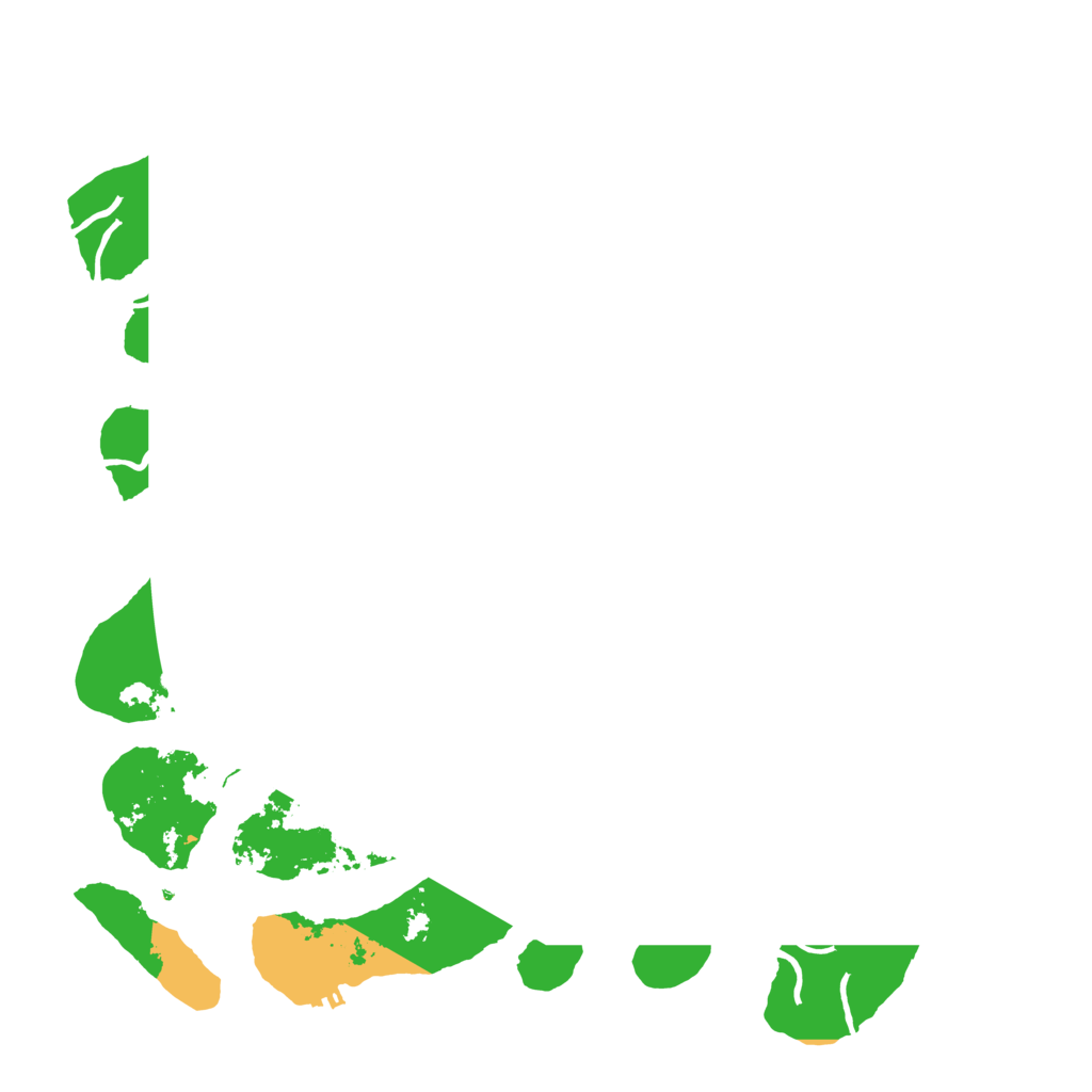 Biome Rust Map: Procedural Map, Size: 4500, Seed: 1970