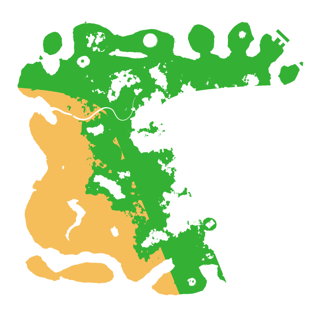 Biome Rust Map: Procedural Map, Size: 4000, Seed: 339677