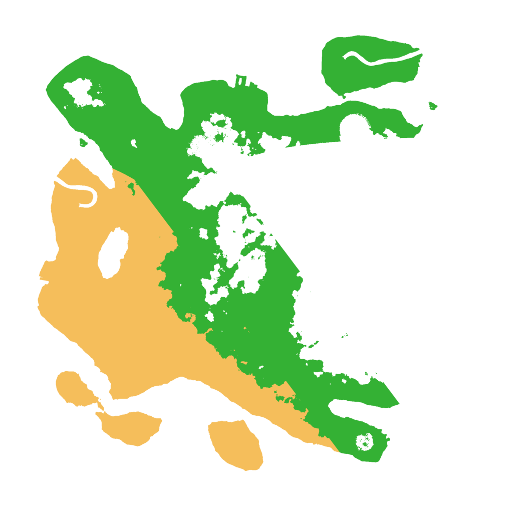 Biome Rust Map: Procedural Map, Size: 3000, Seed: 422296