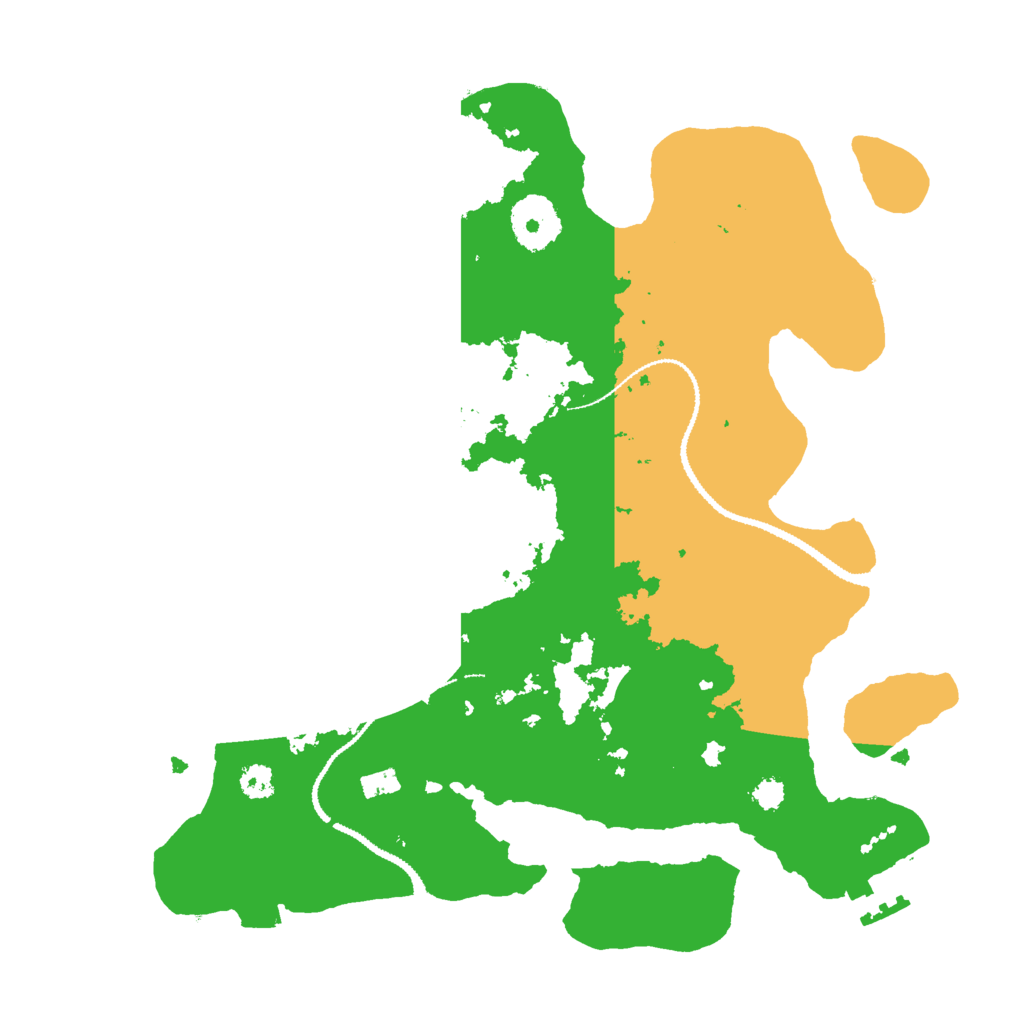 Biome Rust Map: Procedural Map, Size: 3000, Seed: 893019