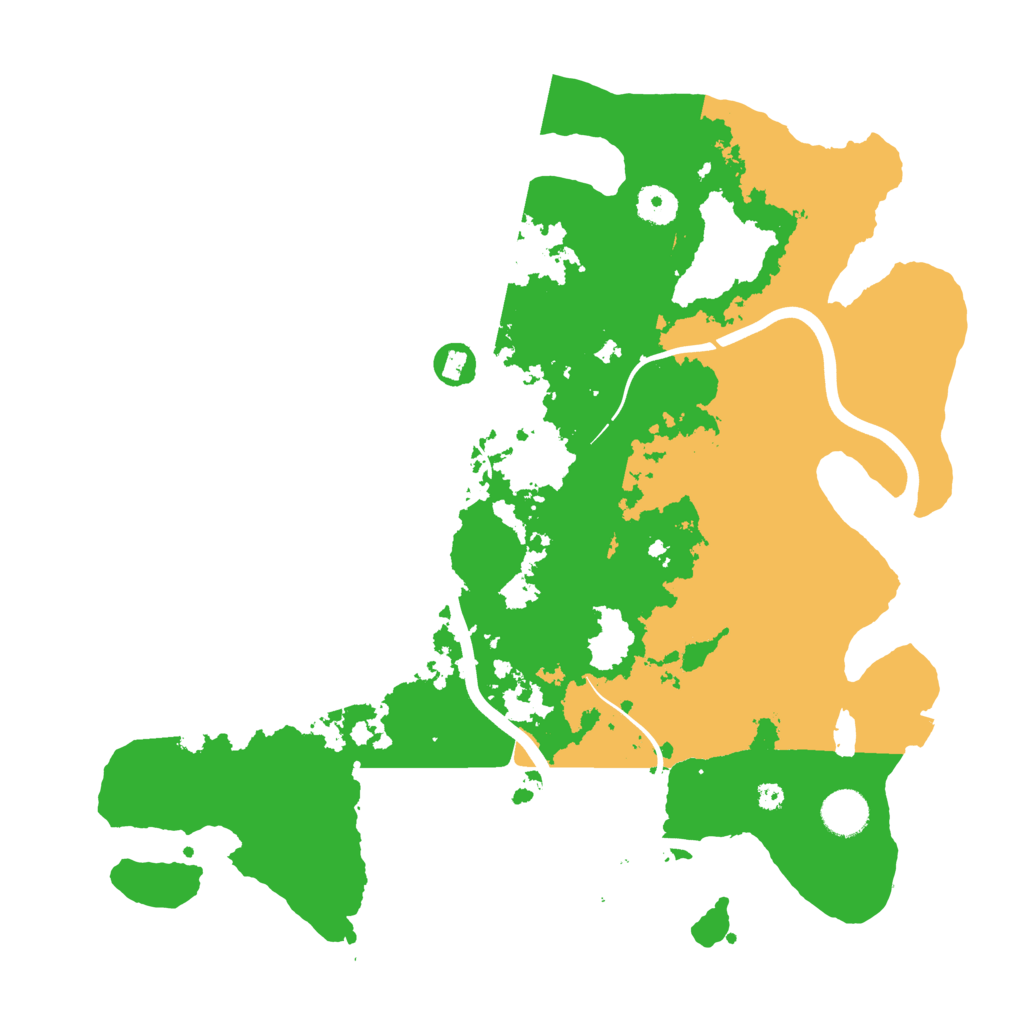 Biome Rust Map: Procedural Map, Size: 3850, Seed: 1065202728