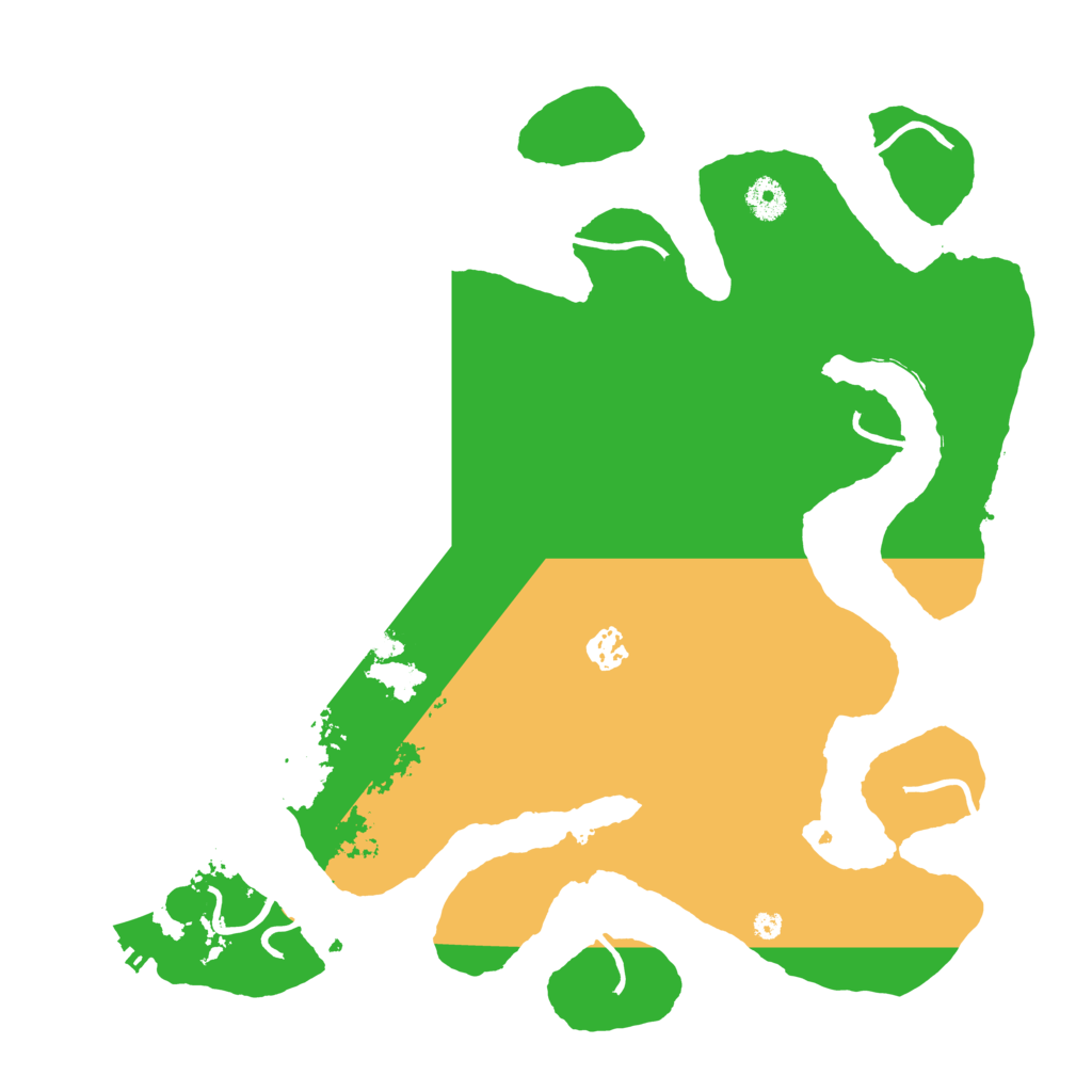 Biome Rust Map: Procedural Map, Size: 4000, Seed: 910461