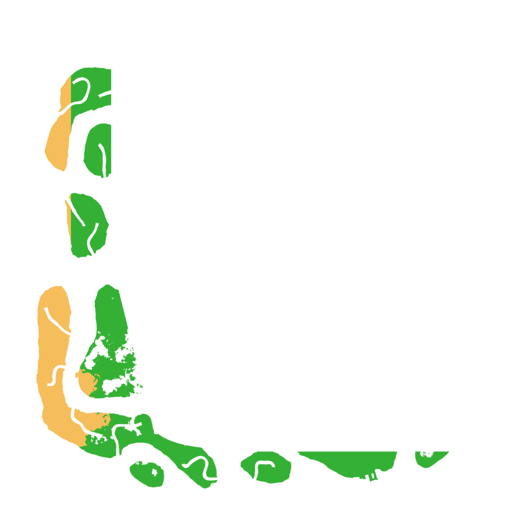 Biome Rust Map: Procedural Map, Size: 4000, Seed: 16793373