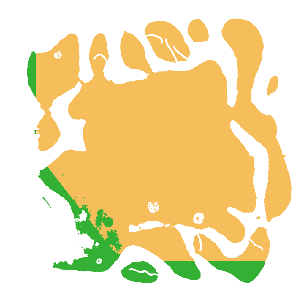 Biome Rust Map: Procedural Map, Size: 4050, Seed: 2140733981