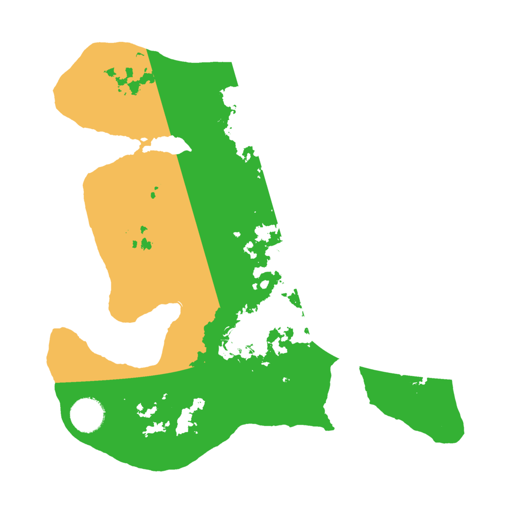 Biome Rust Map: Barren, Size: 2700, Seed: 76467