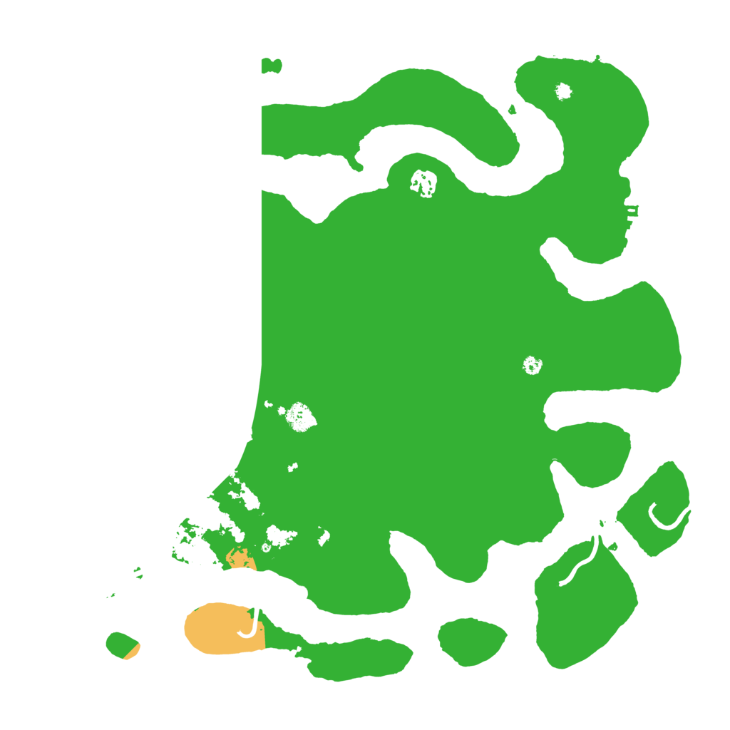 Biome Rust Map: Procedural Map, Size: 4000, Seed: 493009