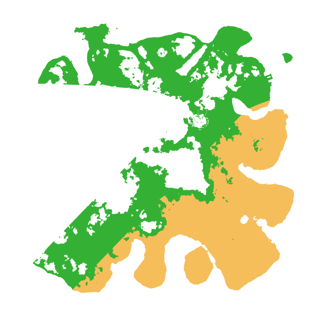 Biome Rust Map: Procedural Map, Size: 3500, Seed: 812