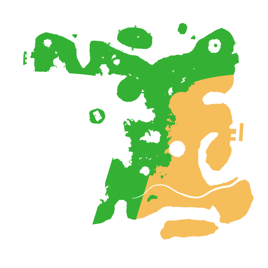 Biome Rust Map: Procedural Map, Size: 3000, Seed: 770916909