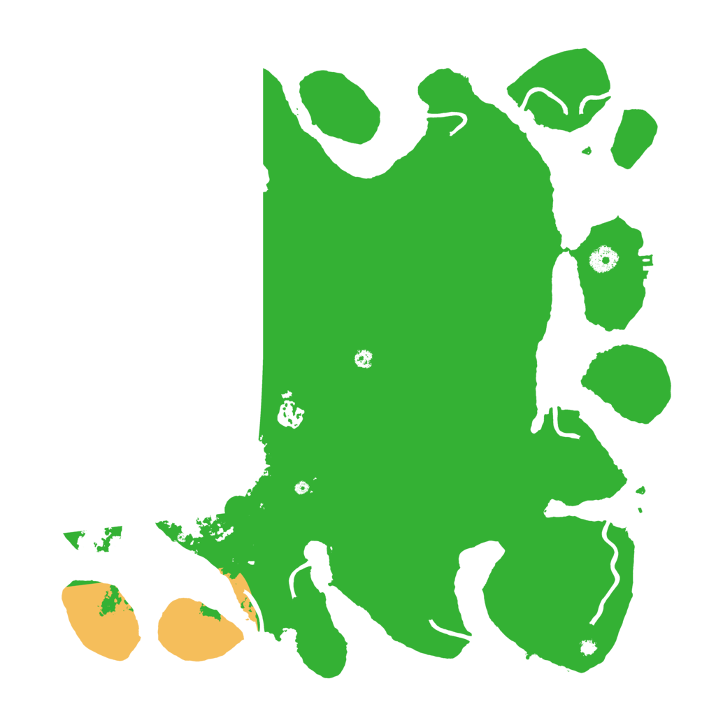 Biome Rust Map: Procedural Map, Size: 4000, Seed: 451989