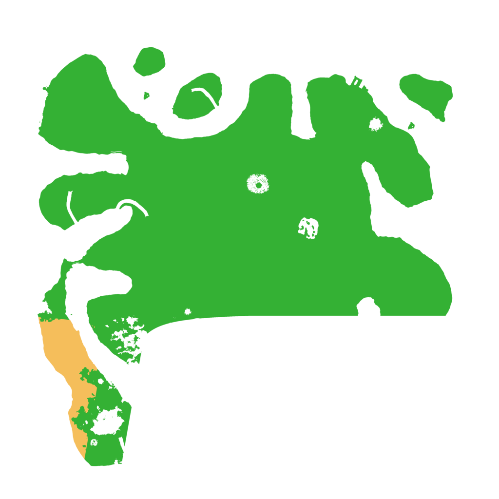 Biome Rust Map: Procedural Map, Size: 3550, Seed: 790084