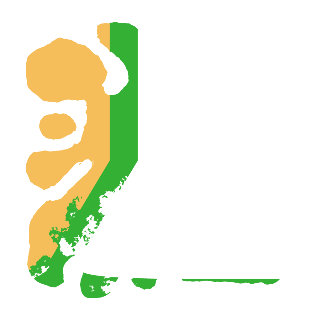 Biome Rust Map: Barren, Size: 3500, Seed: 3520