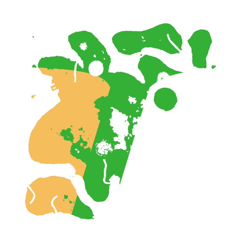 Biome Rust Map: Procedural Map, Size: 3000, Seed: 288