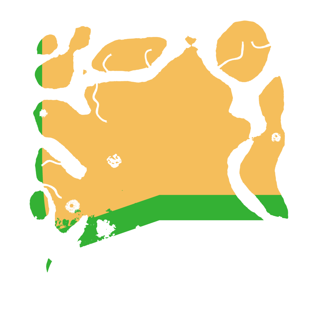 Biome Rust Map: Procedural Map, Size: 3550, Seed: 99333