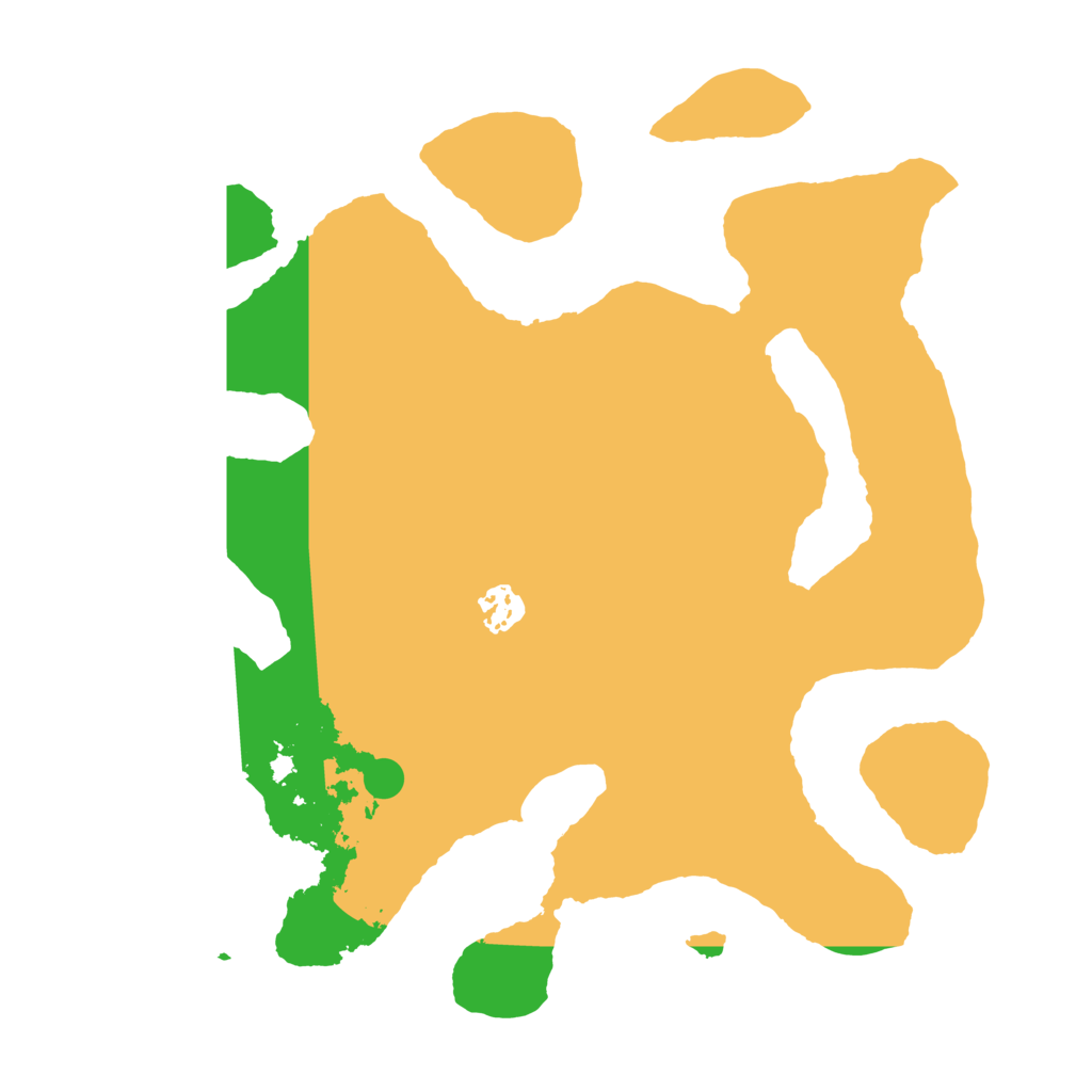 Biome Rust Map: Barren, Size: 3550, Seed: 337495