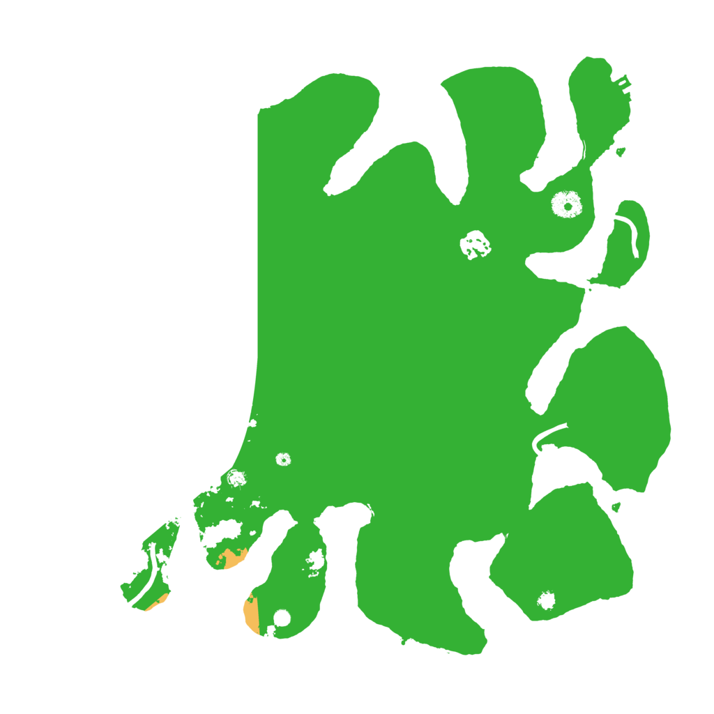 Biome Rust Map: Procedural Map, Size: 3700, Seed: 22043399