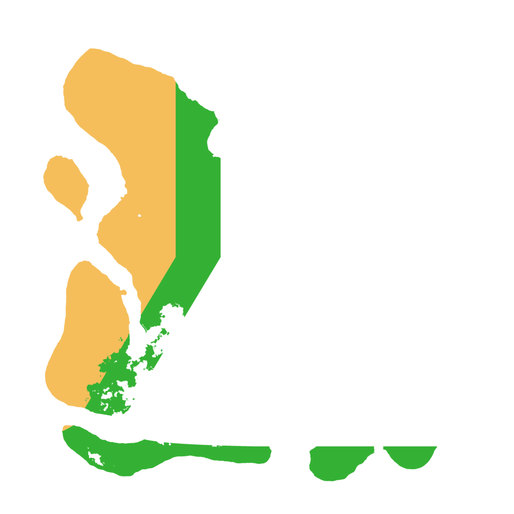 Biome Rust Map: Barren, Size: 3550, Seed: 99468