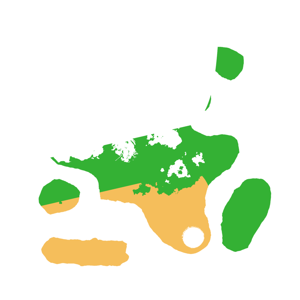 Biome Rust Map: Barren, Size: 2500, Seed: 55125146