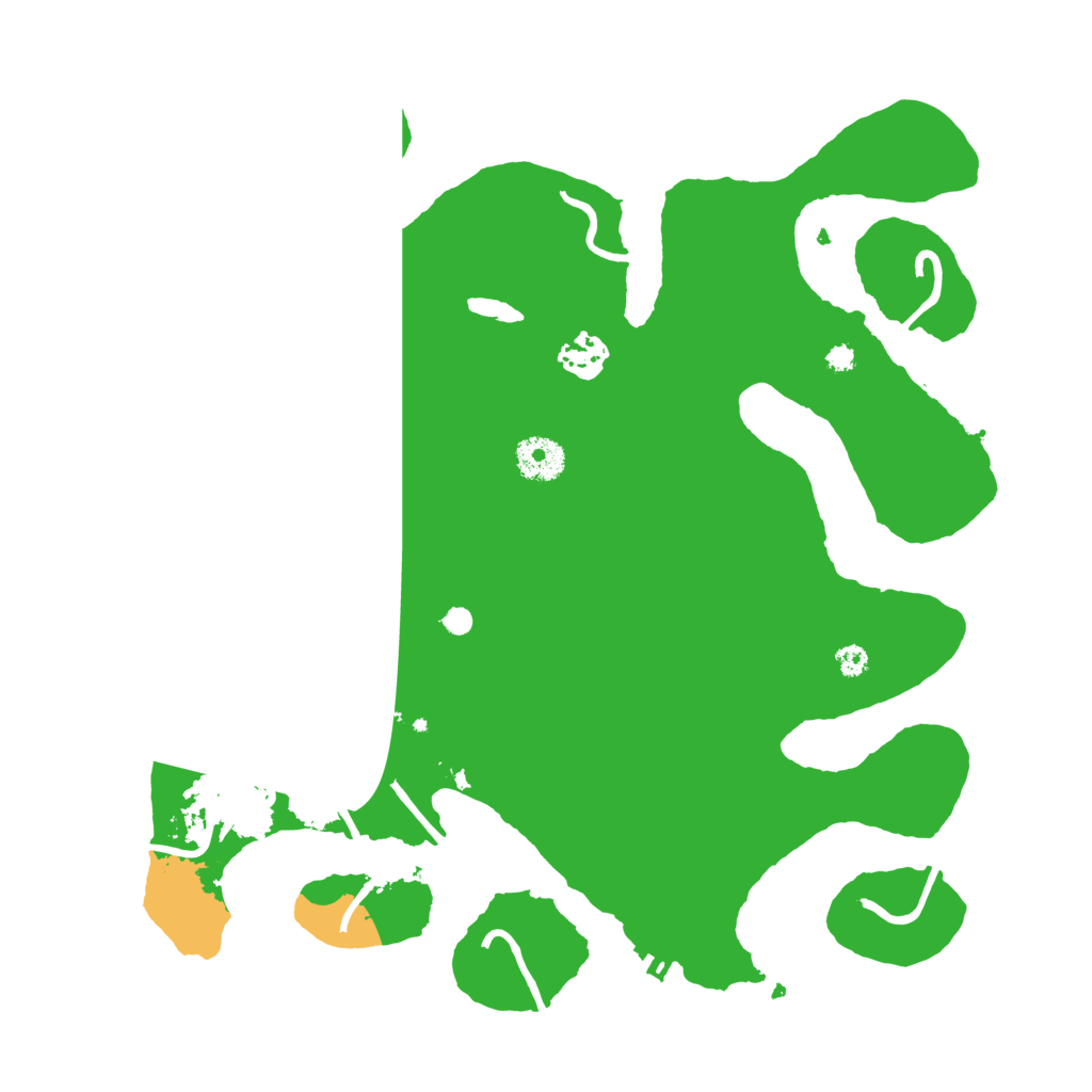 Biome Rust Map: Procedural Map, Size: 3500, Seed: 16700