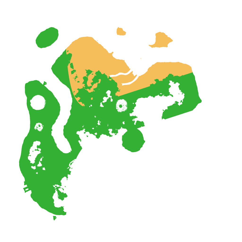 Biome Rust Map: Procedural Map, Size: 3000, Seed: 9551000