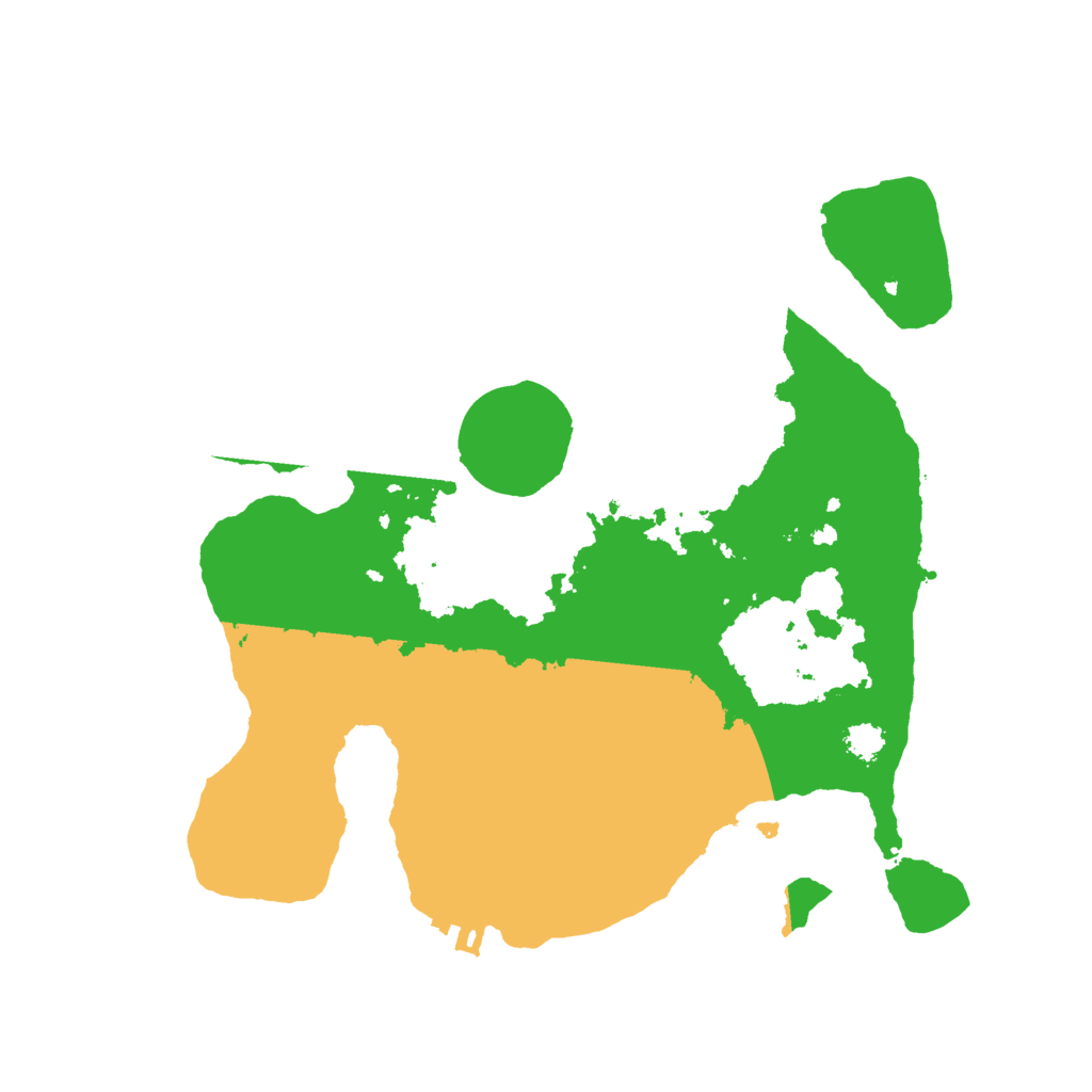 Biome Rust Map: Procedural Map, Size: 2650, Seed: 1505837304