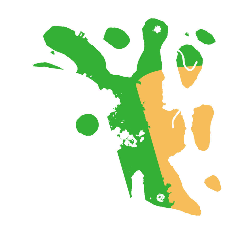 Biome Rust Map: Procedural Map, Size: 3000, Seed: 1834189500