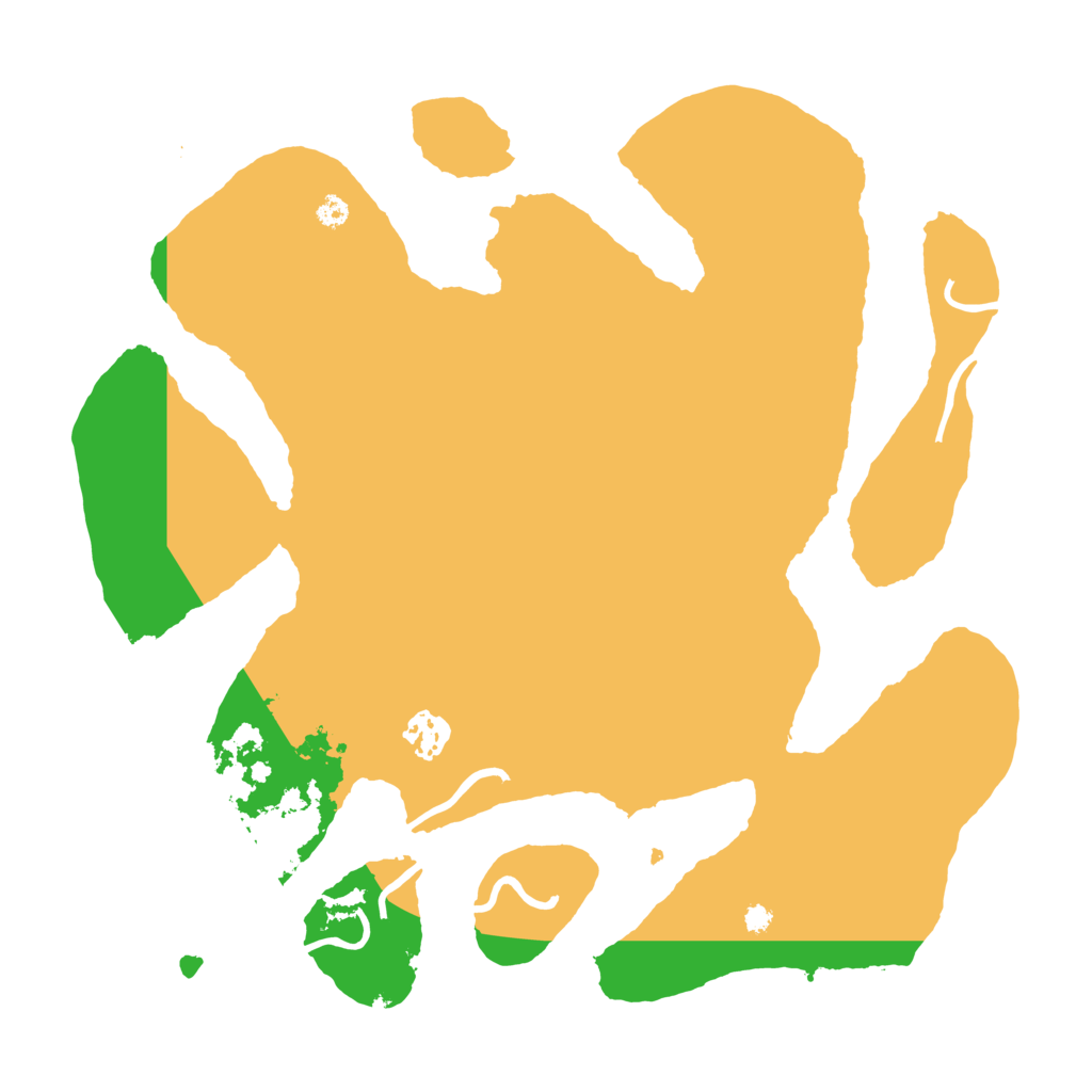 Biome Rust Map: Procedural Map, Size: 3550, Seed: 757758