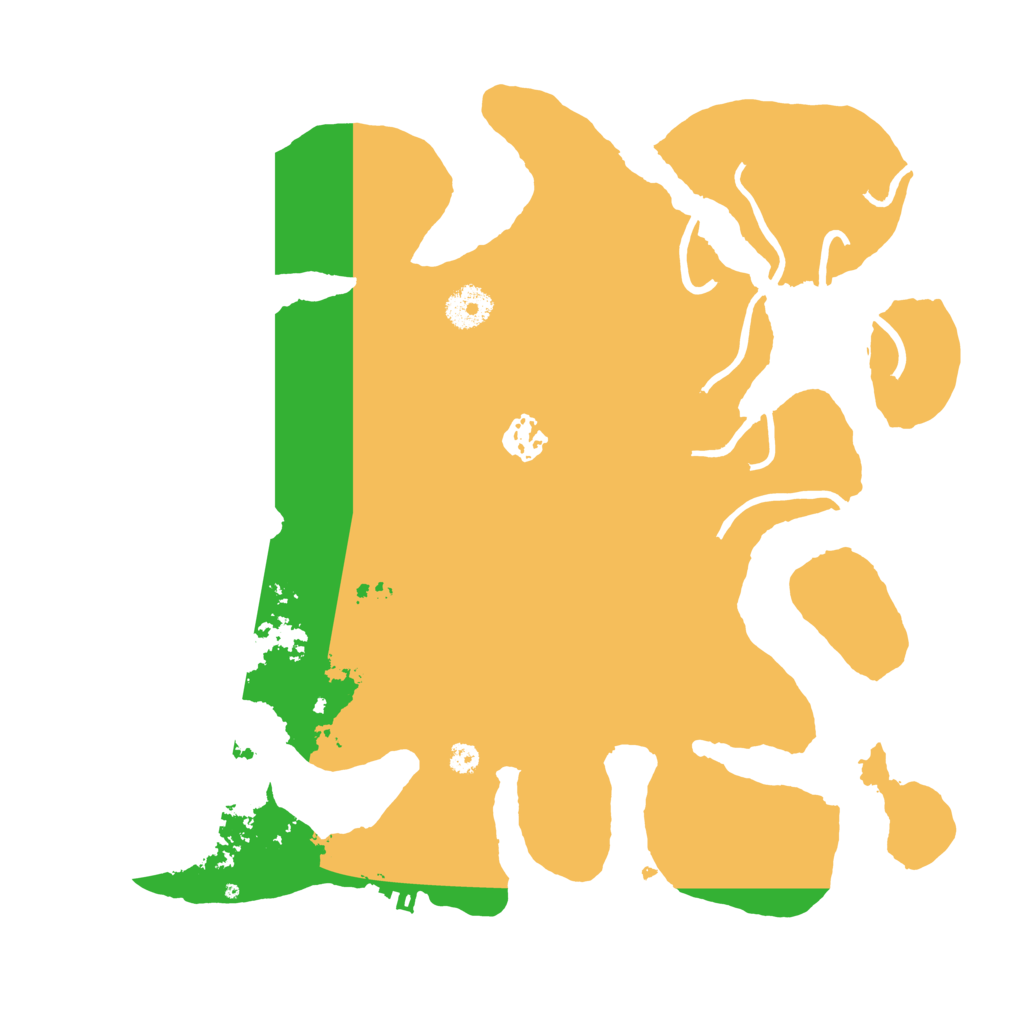 Biome Rust Map: Procedural Map, Size: 3500, Seed: 186881368