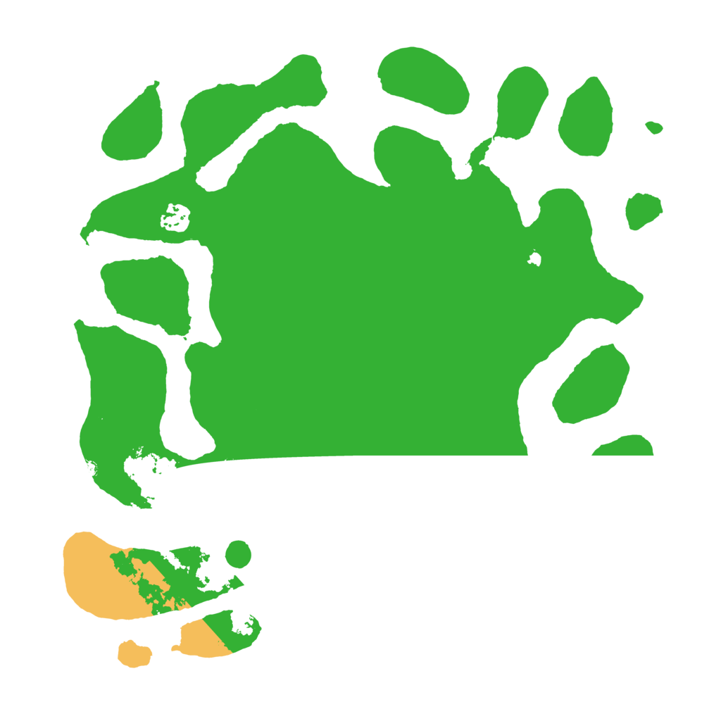 Biome Rust Map: Barren, Size: 3700, Seed: 794653094