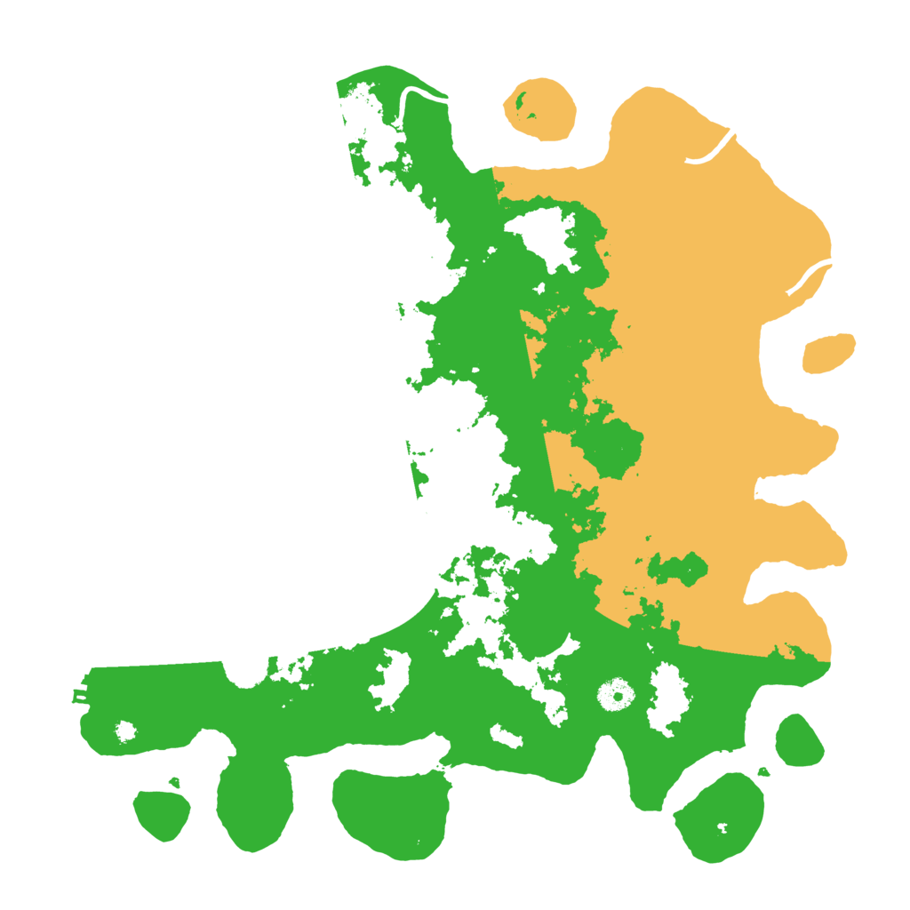 Biome Rust Map: Procedural Map, Size: 4000, Seed: 409558