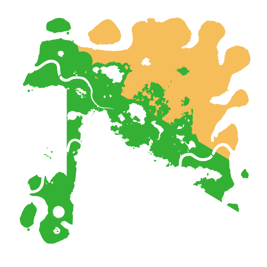 Biome Rust Map: Procedural Map, Size: 4000, Seed: 172855