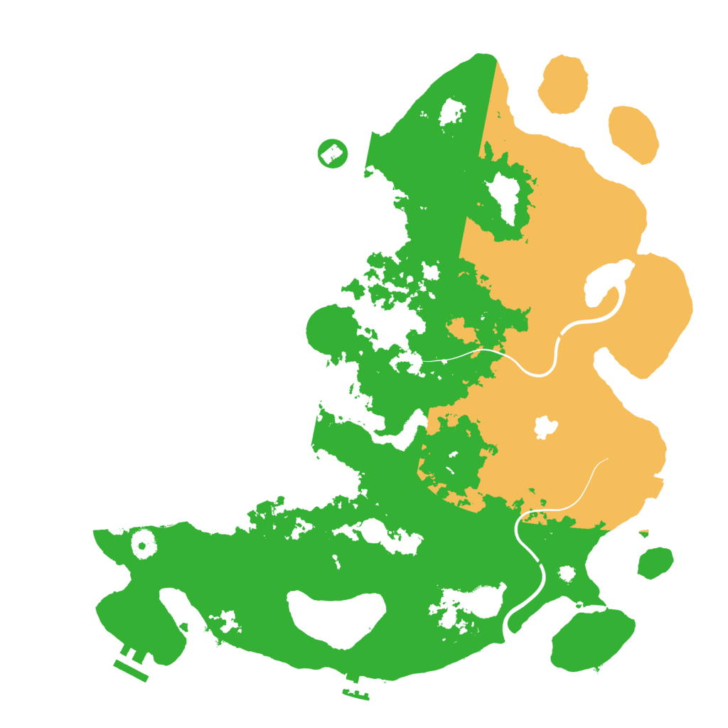 Biome Rust Map: Procedural Map, Size: 4000, Seed: 144894