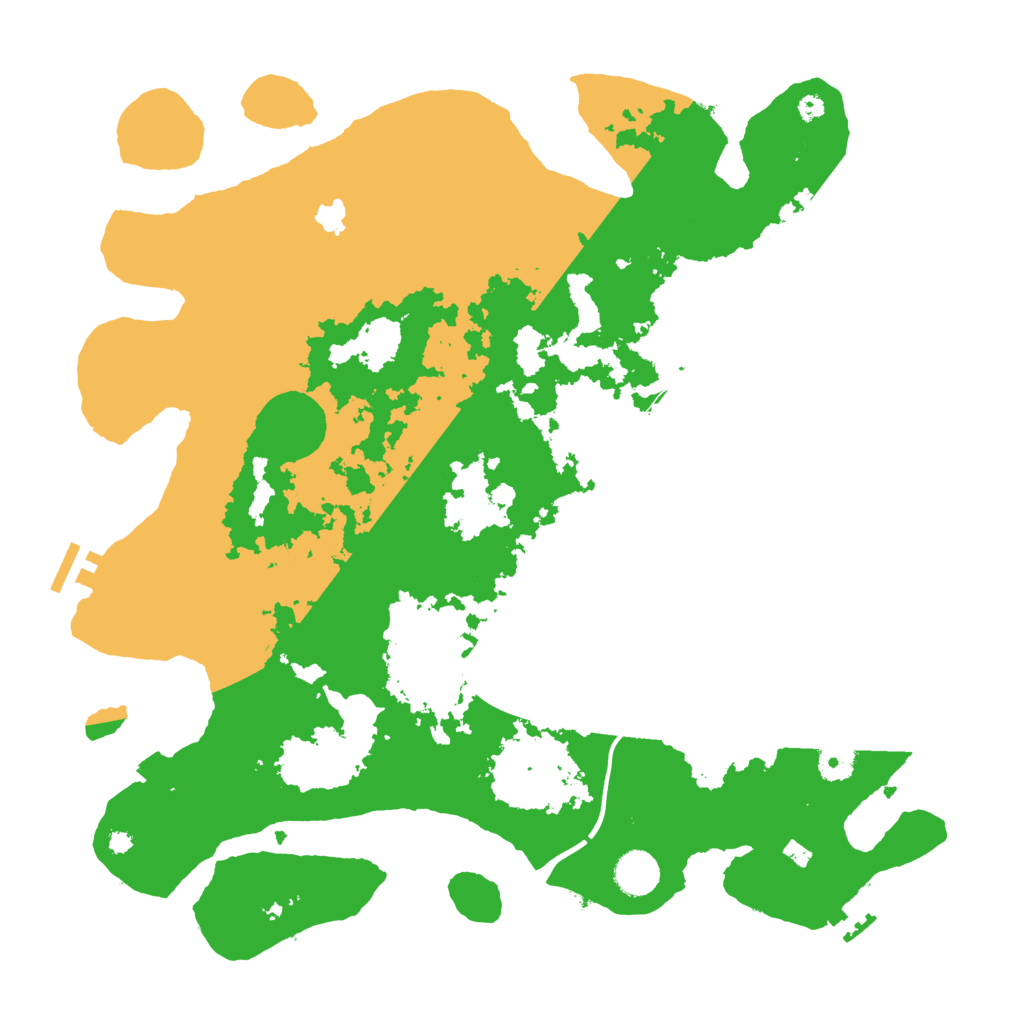 Biome Rust Map: Procedural Map, Size: 4000, Seed: 197931