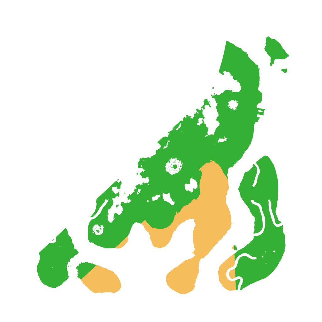 Biome Rust Map: Procedural Map, Size: 3000, Seed: 984398420