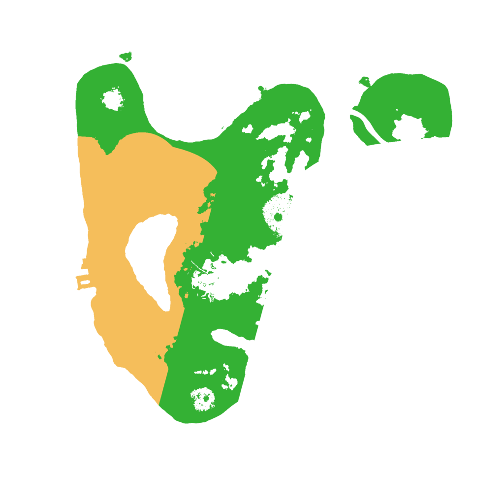 Biome Rust Map: Procedural Map, Size: 2200, Seed: 692964586