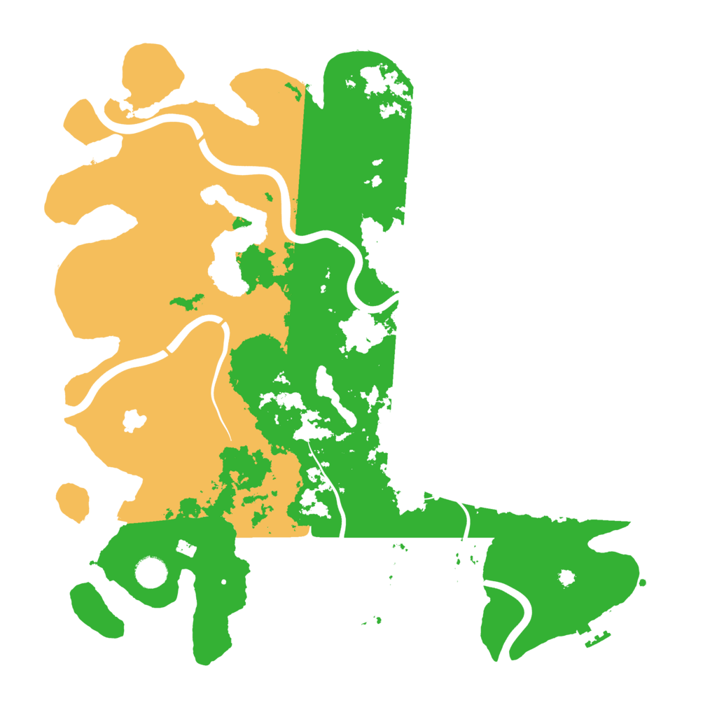 Biome Rust Map: Procedural Map, Size: 4000, Seed: 51933