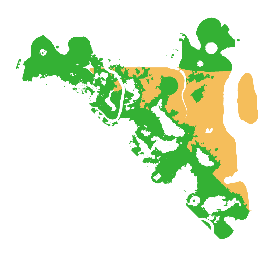 Biome Rust Map: Procedural Map, Size: 4000, Seed: 214960