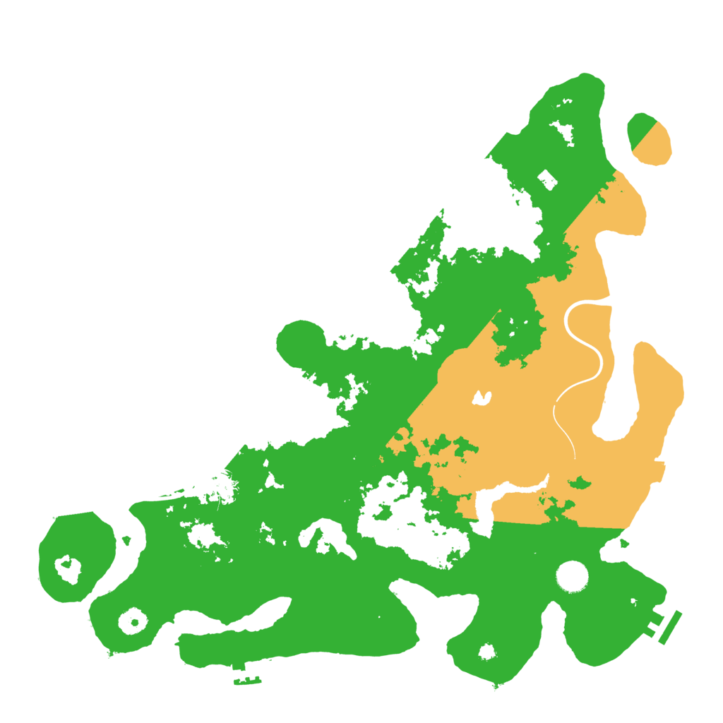 Biome Rust Map: Procedural Map, Size: 4000, Seed: 565849