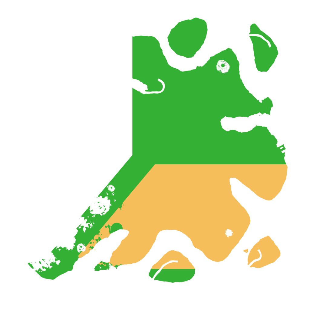 Biome Rust Map: Procedural Map, Size: 3550, Seed: 145737