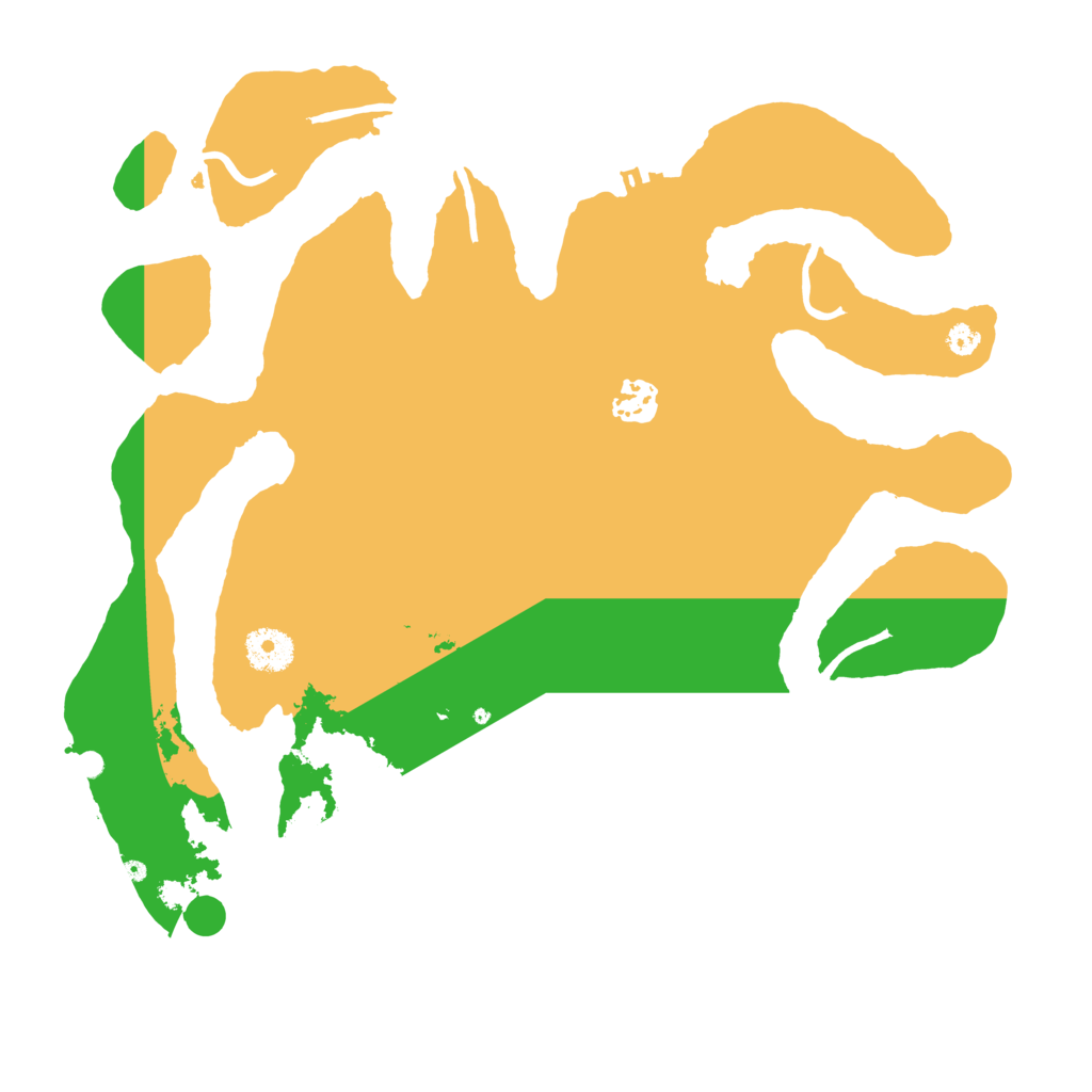 Biome Rust Map: Procedural Map, Size: 3550, Seed: 948900