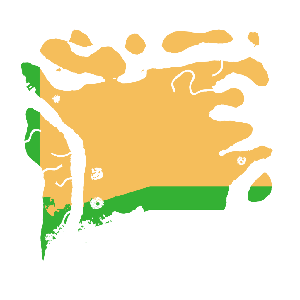 Biome Rust Map: Procedural Map, Size: 3550, Seed: 41462