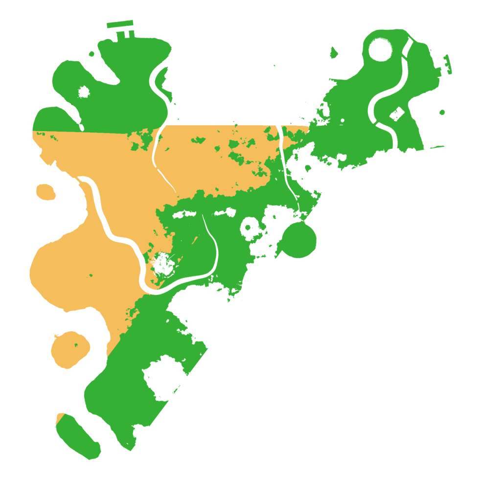 Biome Rust Map: Procedural Map, Size: 3850, Seed: 453566