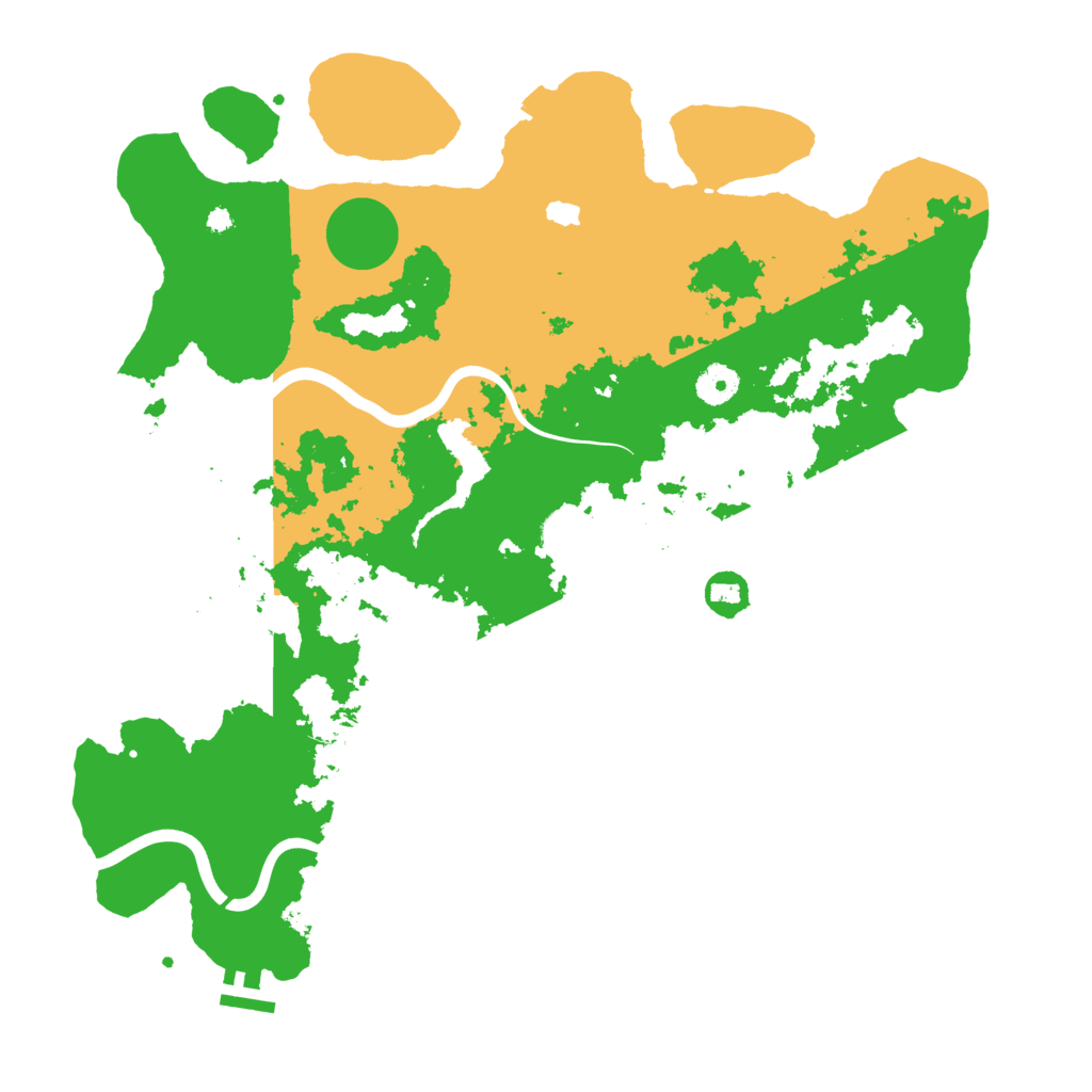 Biome Rust Map: Procedural Map, Size: 4000, Seed: 27202109