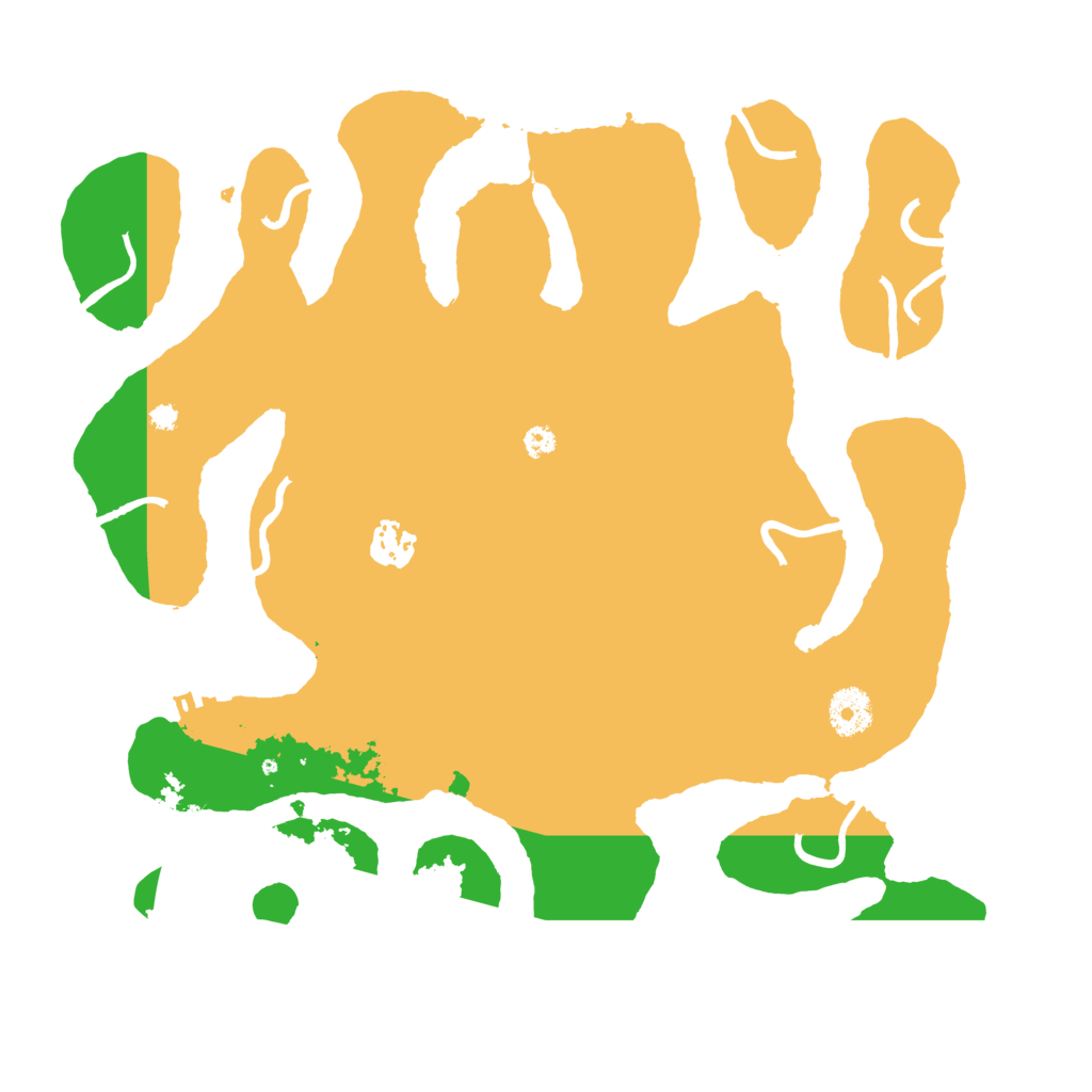 Biome Rust Map: Procedural Map, Size: 3550, Seed: 408637